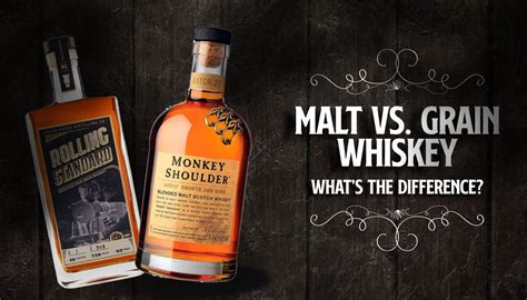 single grain vs malt scotch.